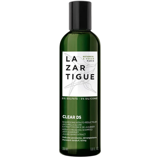 Lazartigue, Clear Ds, Hair Treatment Shampoo, Kerato-Reducing, For Scalp With Dry Dandruff, 200 ml