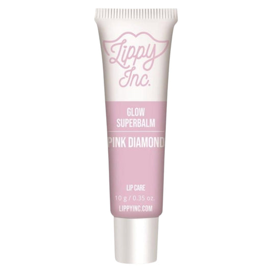 Lippy Inc., Glow Superbalm Pink Diamond, Lip Balm, Pink Diamond, 10 g