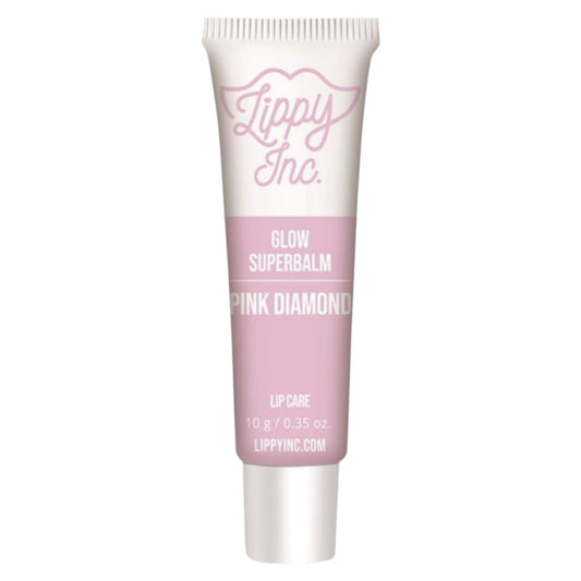 Lippy Inc., Glow Superbalm Pink Diamond, Lip Balm, Pink Diamond, 10 g