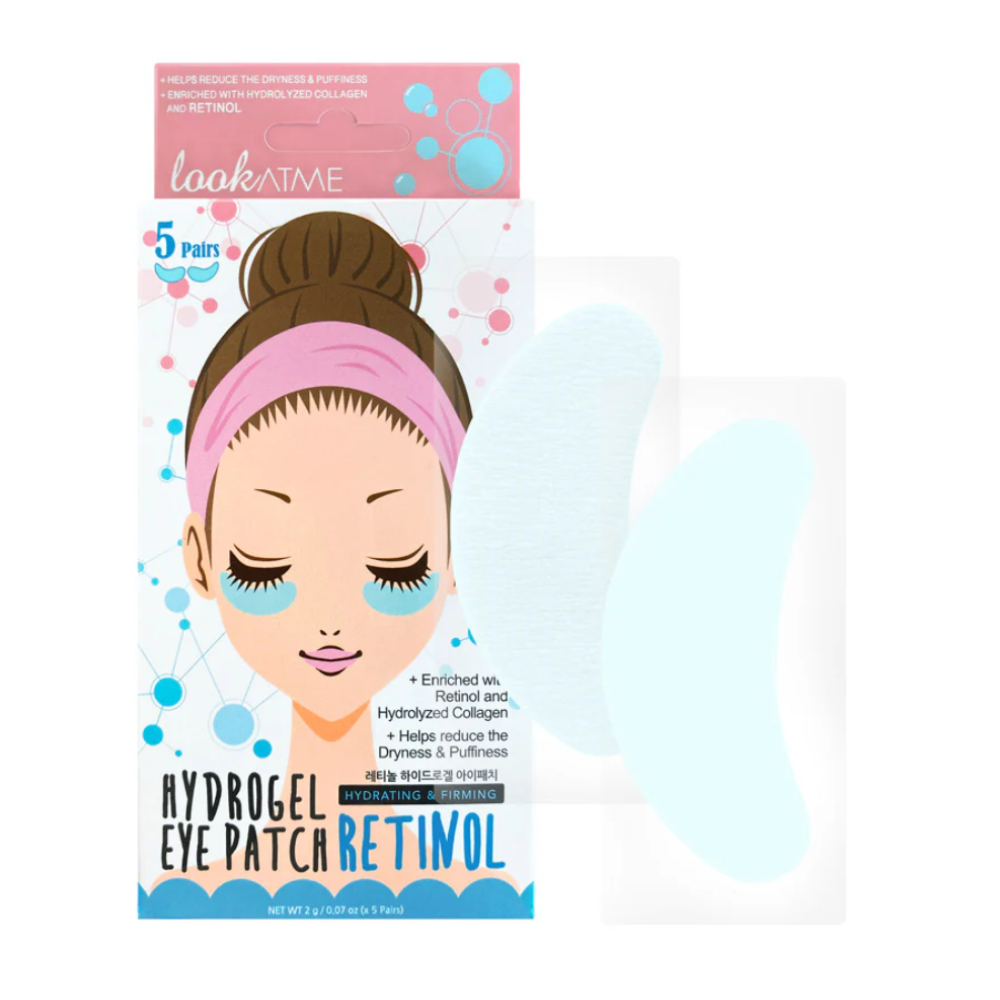 Look At Me, Hydrogel, Retinol, Straffend, Augenpads, 10 Stk.