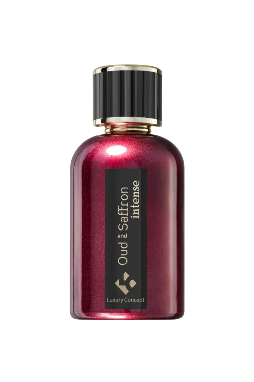 Luxury Concept, Oud And Saffron Intense, Extrait de Parfum, Unisex, 100 ml