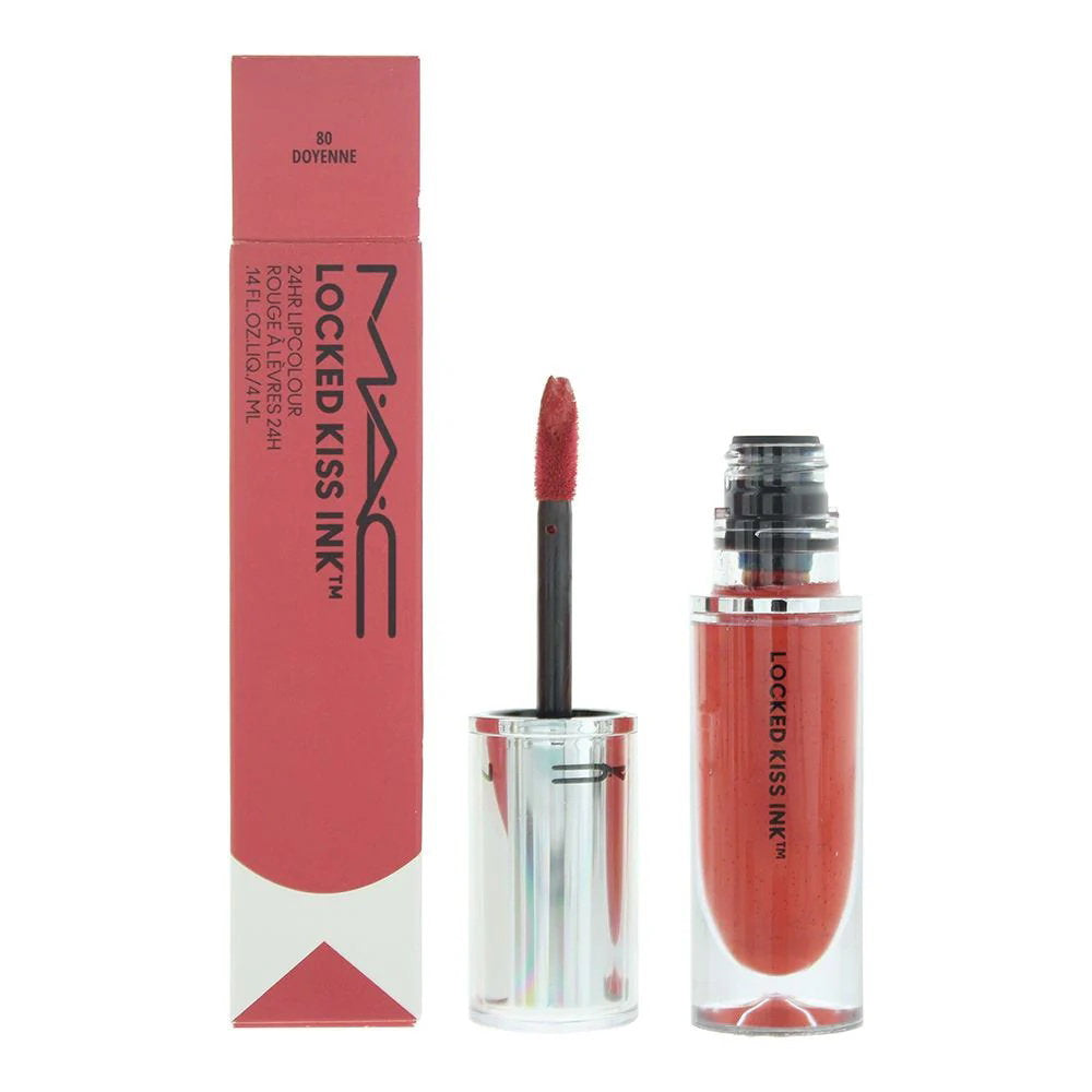 MAC, Locked Kiss Ink, Flüssiger Lippenstift, 80, Doyenne, 4 ml
