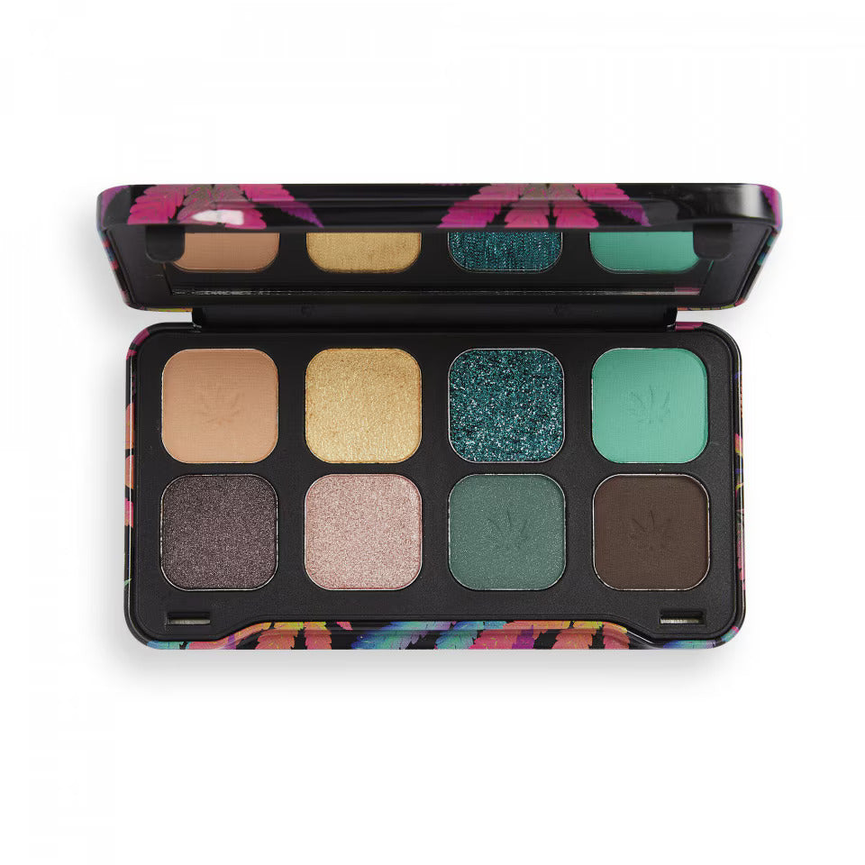 Makeup Revolution, Forever Flawless Dynamic, Eyeshadow Palette, Chilled, 8 Shades, 8 g