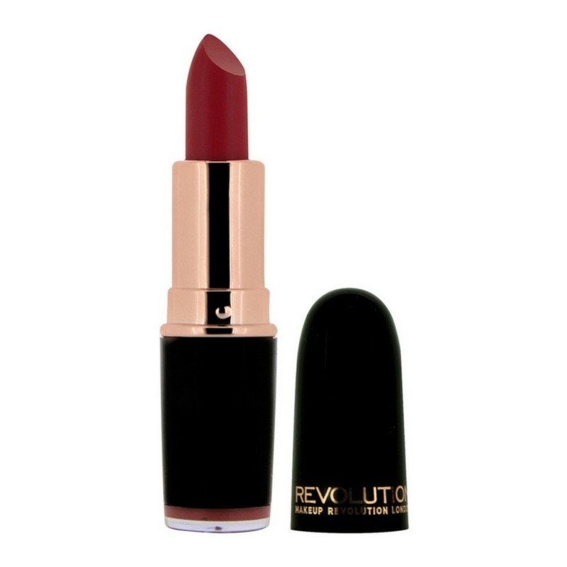 Makeup Revolution, Iconic Pro Lippenstift, cremiger Lippenstift, Duel Matte, 3,2 g