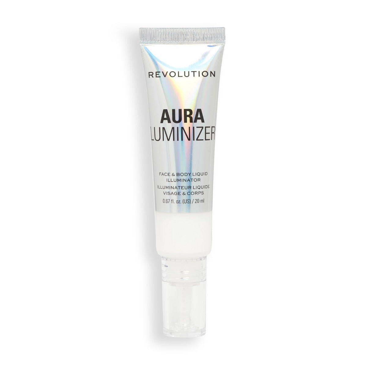 Makeup Revolution, Mood Switch Aura, Illuminating, Liquid Highlighter, Trippin Pink, für das Gesicht, 20 ml