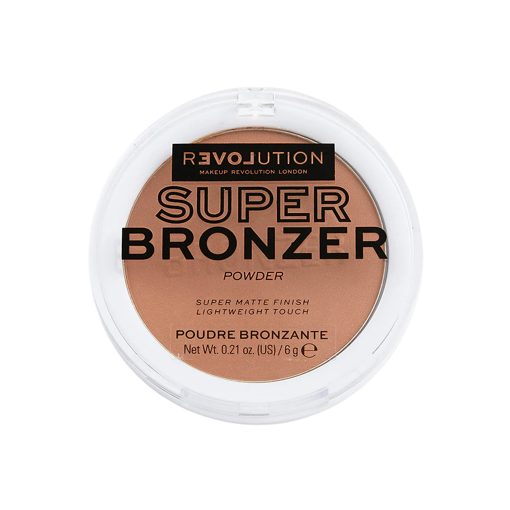 Makeup Revolution, Relove Super, Matte Finish, Bronzer Kompaktpuder, Desert, 6 g