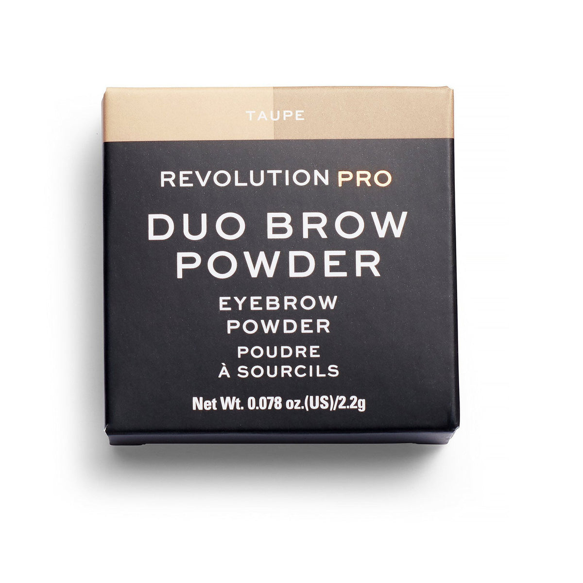 Makeup Revolution, REVOLUTION PRO, Vegan, Augenbrauenpuder, Taupe, 2,2 g
