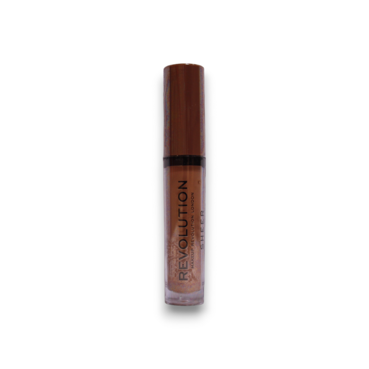 Makeup Revolution, Sheer Brillant, Vegan, Lip Gloss, 119, Hustle, 3.5 ml