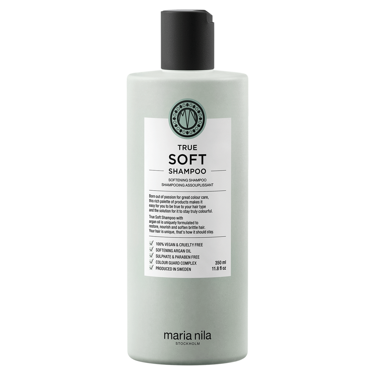 Maria Nila, True Soft, tierversuchsfrei, Haarshampoo, zur Feuchtigkeitspflege, 350 ml