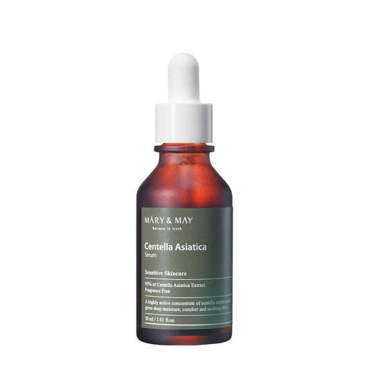 Mary and May, Centella Asiatica, Soothing & Moisturising, Daily, Serum, For Face, 30 ml