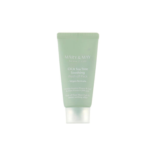 Mary and May, Cica Tea Tree Soothing, Purifying, Clay Mask, 30 g