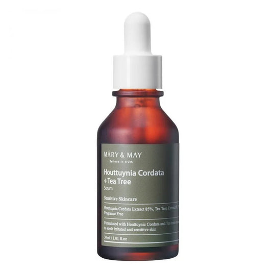 Mary and May, Houttuynia Cordata +Tea Tree, Soothing, Daily, Serum, For Face, 30 ml