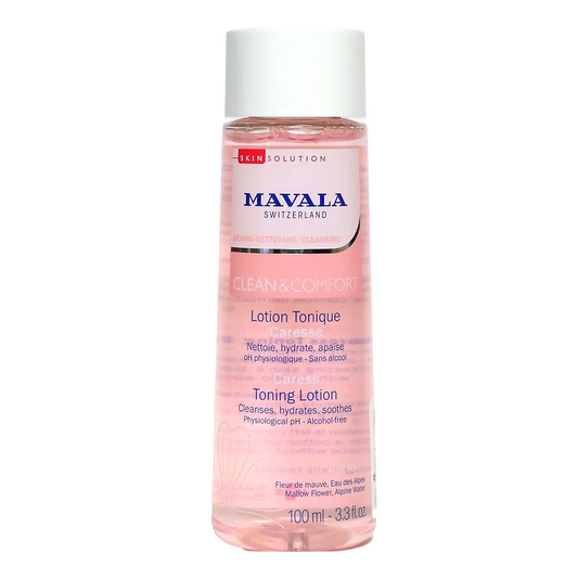 Mavala, Clean & Comfort, Reinigendes & Erfrischendes Gesichtswasser, 100 ml