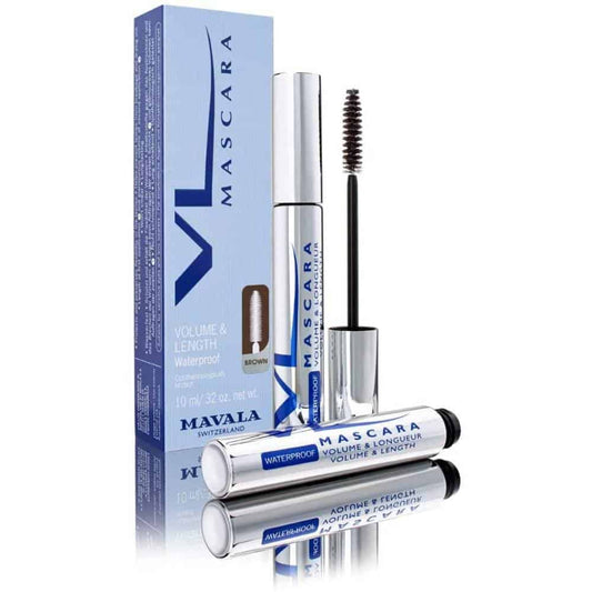 Mavala, Mavala, Waterproof, Volumegevend & Definiërend, Mascara, Bruin, 10 ml