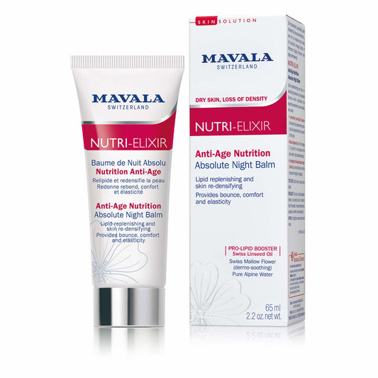 Mavala, Nutri-Elixir, Voedend & Revitaliserend, Nachtbalsem, Voor het gezicht, 65 ml