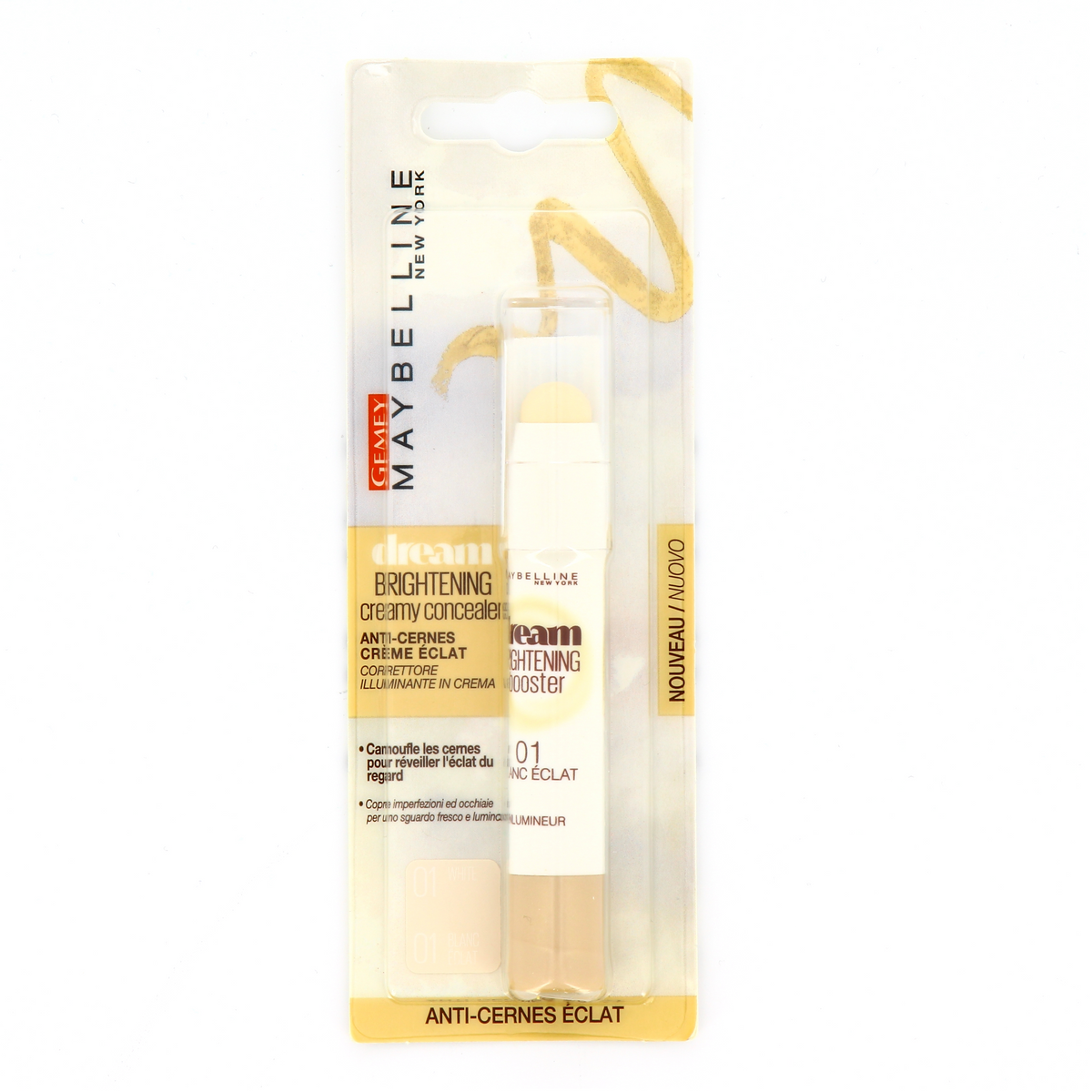 Maybelline, Dream Bright, Cream Concealer, 3 g