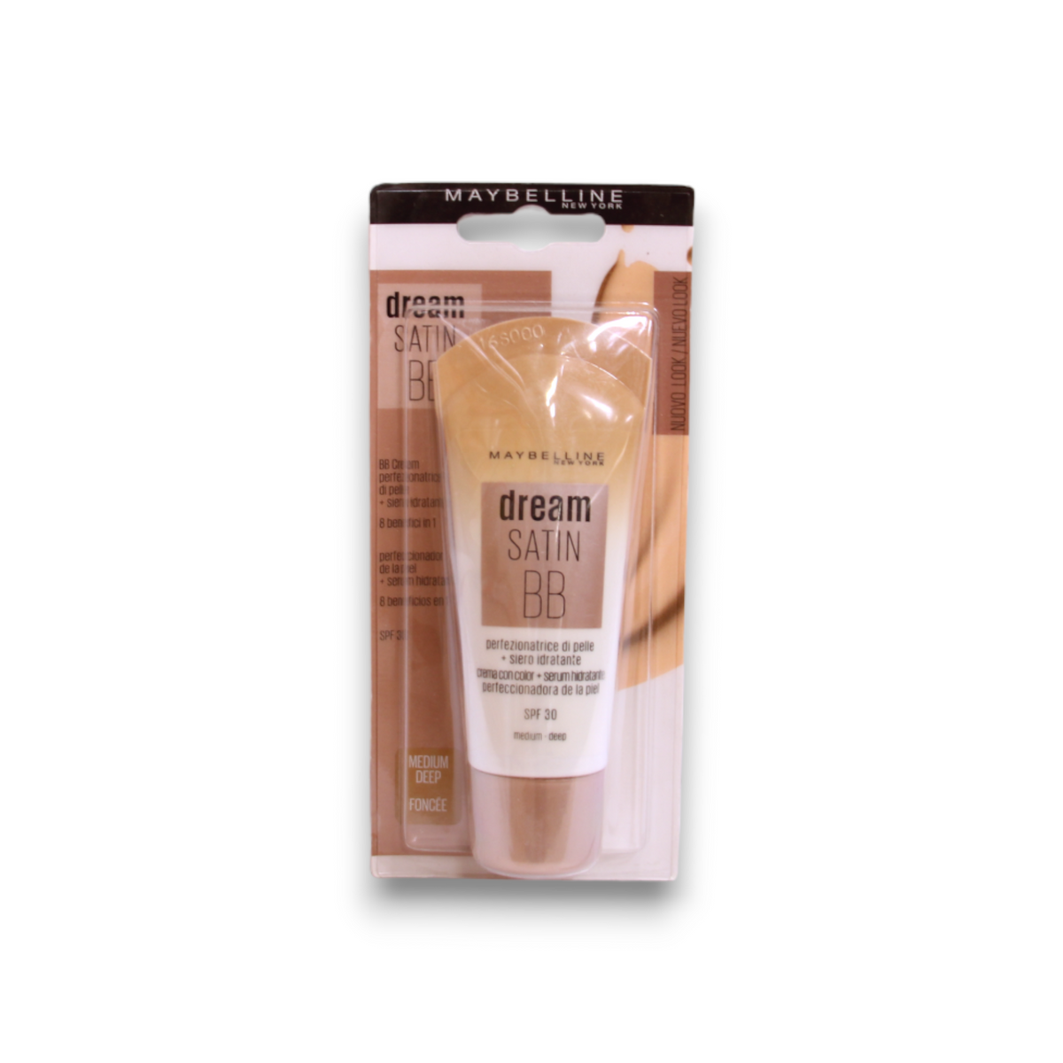 Maybelline, Dream Satin, BB Cream, Medium Deep, LSF 30, 30 ml