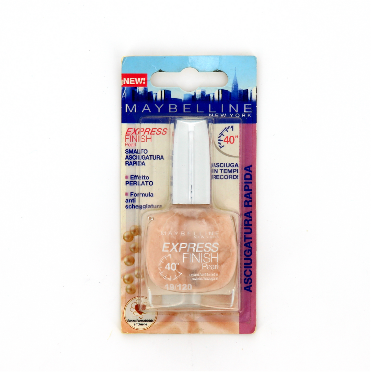 Maybelline, Express Finish 40 Sek. Diamonds, Nagellack, Nr. 19/120, 10 ml