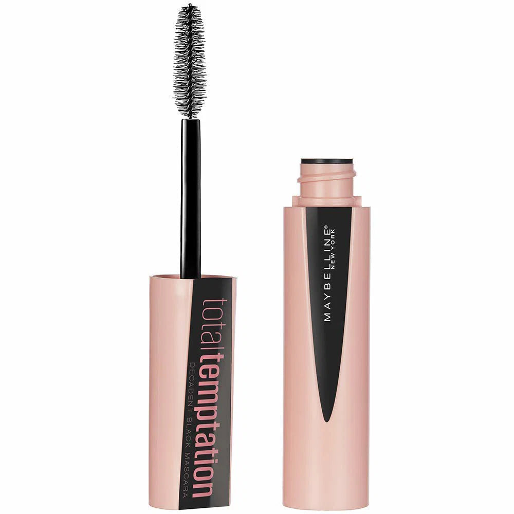 Maybelline, Total Temptation, Volume, Mascara, Decadent Black, 8.6 ml