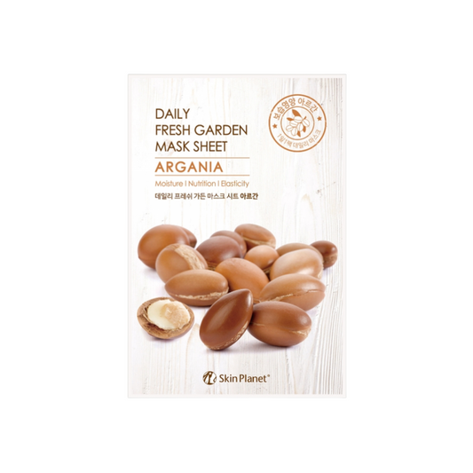 Mijin, Skin Planet, Argan, Moisturising, Sheet Mask, For Face, 25 ml