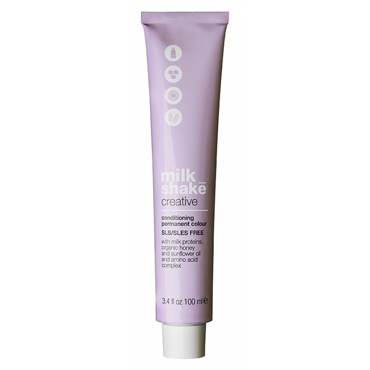 Milk Shake, Creative, SLS/SLES-Free, Permanent Hair Dye, 4.564MR Red Mahogany Medium Brown, 100 ml