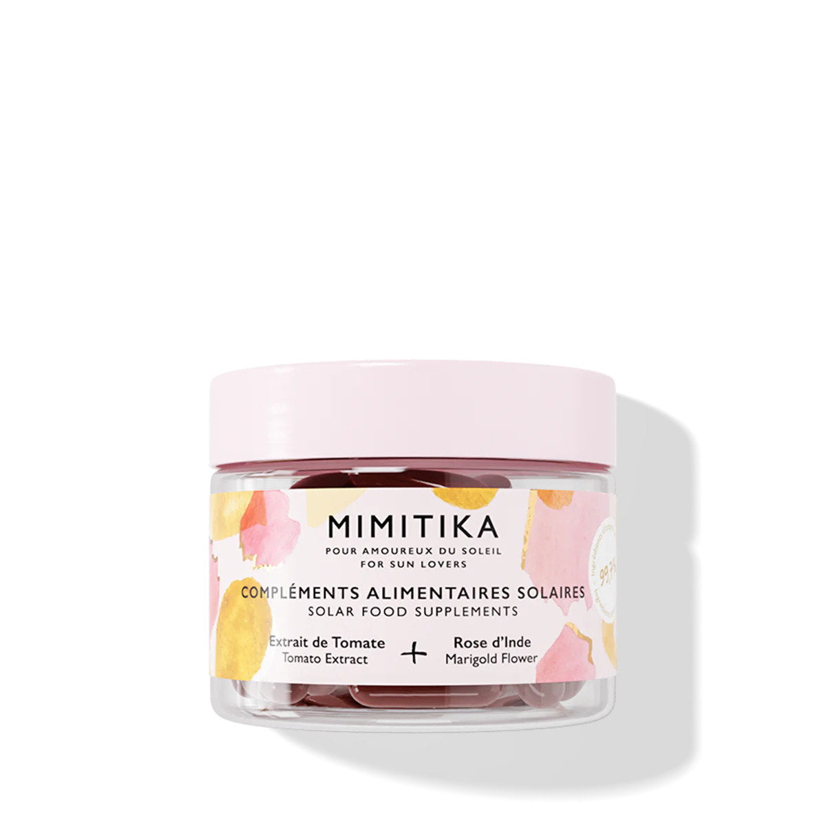 Mimitika, Solar Food, Tomatenextrakt & Studentenblume, Sonnenschutz, Tag, Nahrungsergänzungsmittel, 25 g