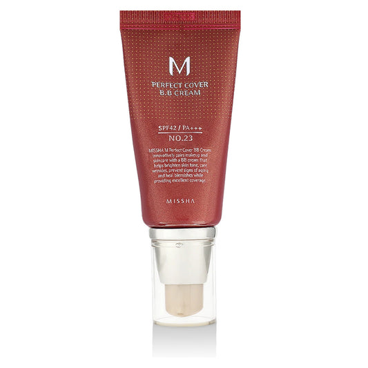 Missha, Perfect Cover, BB Cream, 23, Natural Beige, Ja, 50 ml