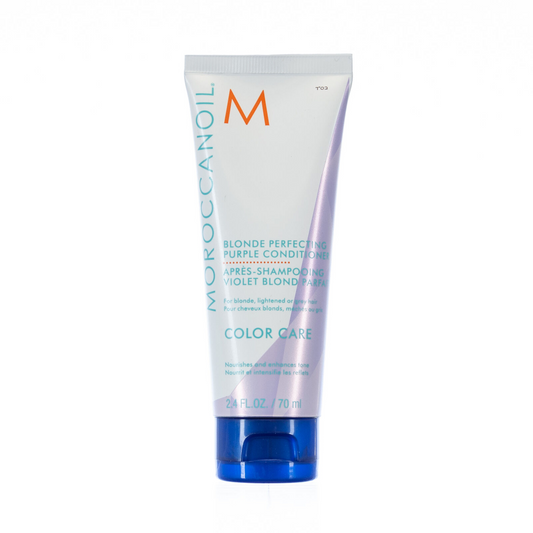 Moroccanoil, Color Care Blonde Perfecting Purple, ohne Parabene, Haarspülung, nährt und intensiviert den Farbton, 70 ml