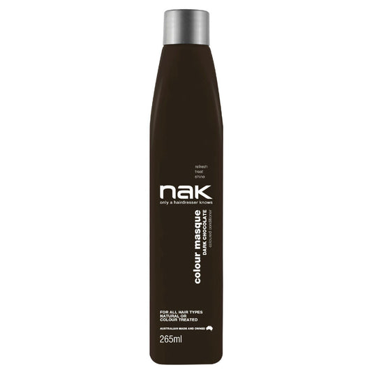 Nak, Signature, Haarfarben-Crememaske, Dunkle Schokolade, 265 ml