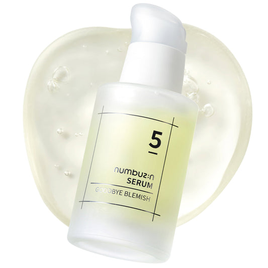 Numbuzin, No.5 Good Bye Blemish, feuchtigkeitsspendend, gegen Hautunreinheiten, Serum, für das Gesicht, 50 ml