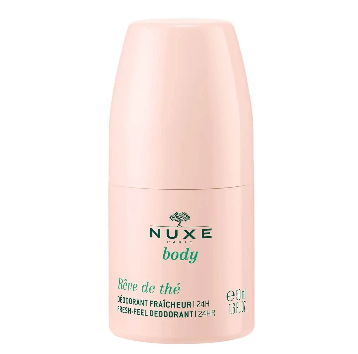 Nuxe, Rêve de Thé, Vegan, Erfrischendes Deodorant-Roll-on, für Damen, 50 ml