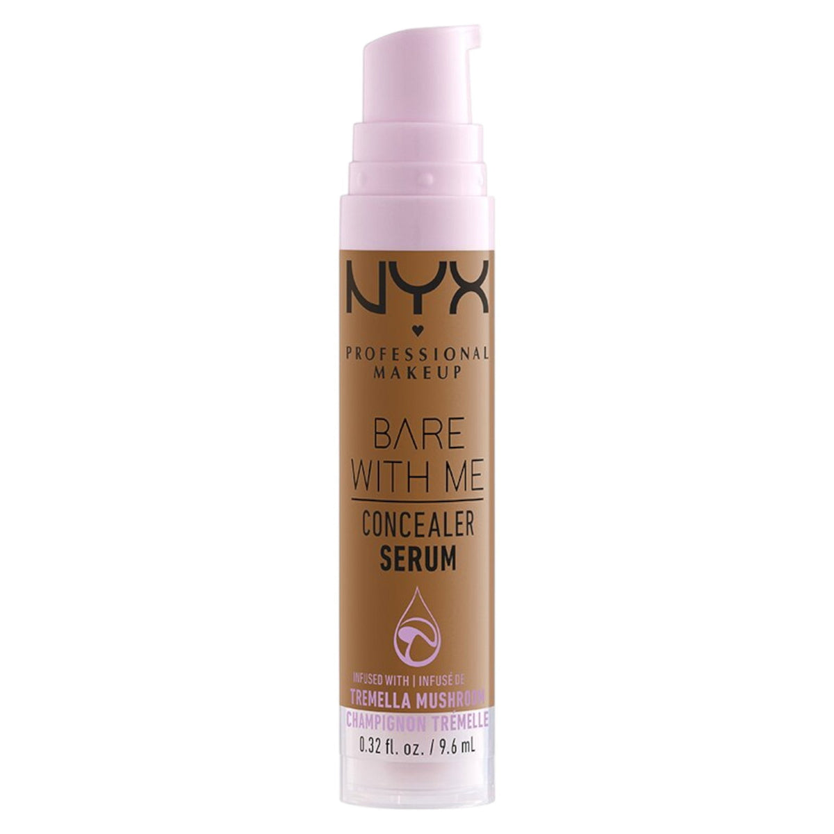 Nyx, Bare With Me, Vegan, Camouflage, Flüssig-Concealer, 10, Camel, 9,6 ml