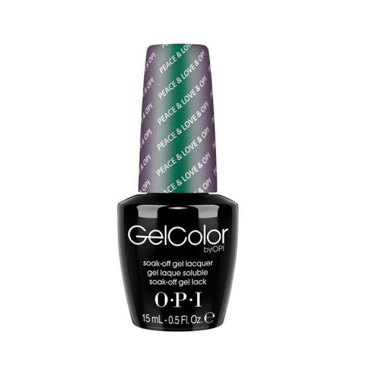 OPI, Gel Color, semi-permanenter Nagellack, GC F56, Peace & Love & Opi, 15 ml