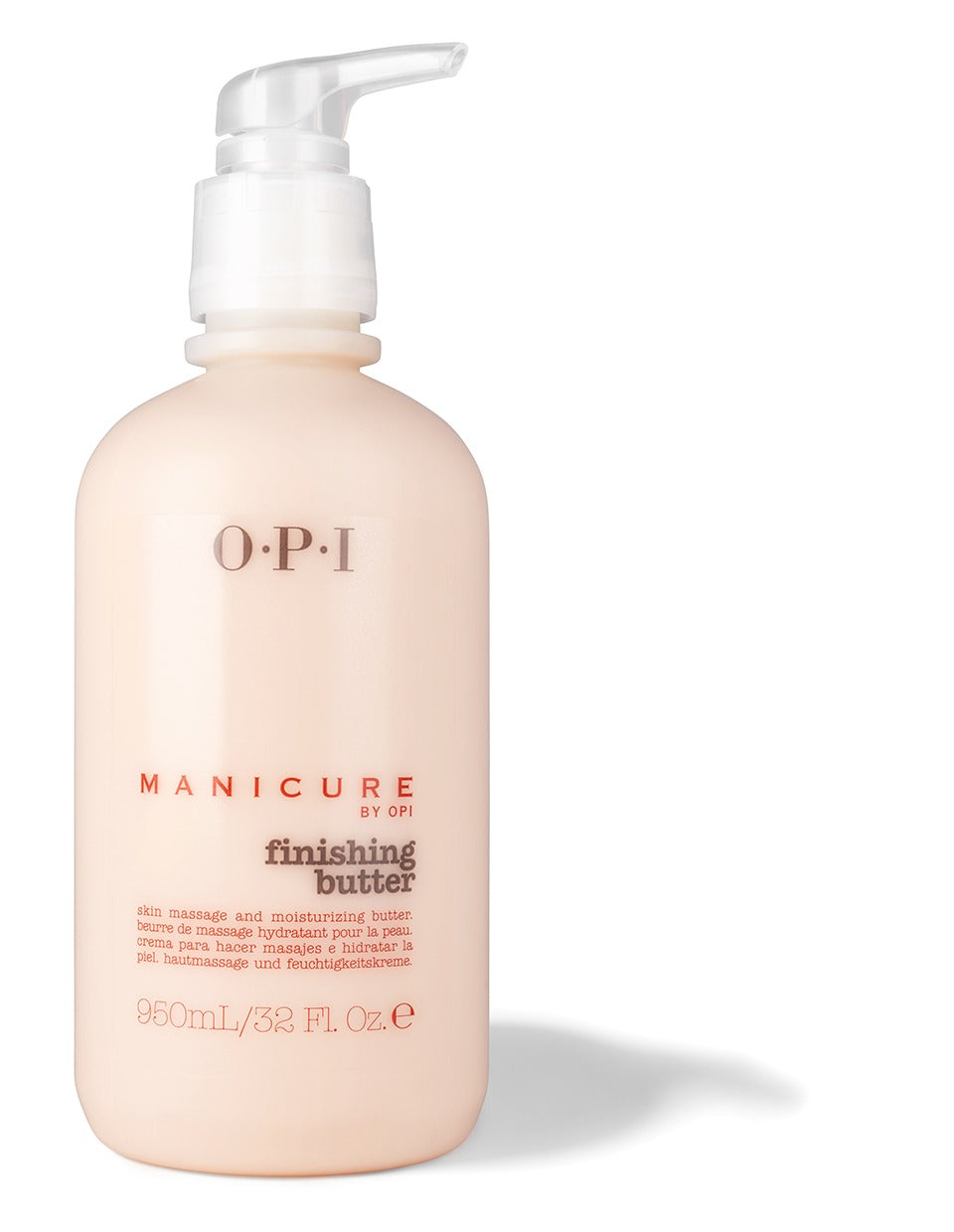 Opi, Manicure Finishing Butter, Hydrating, Hand & Nail Cream, 950 ml