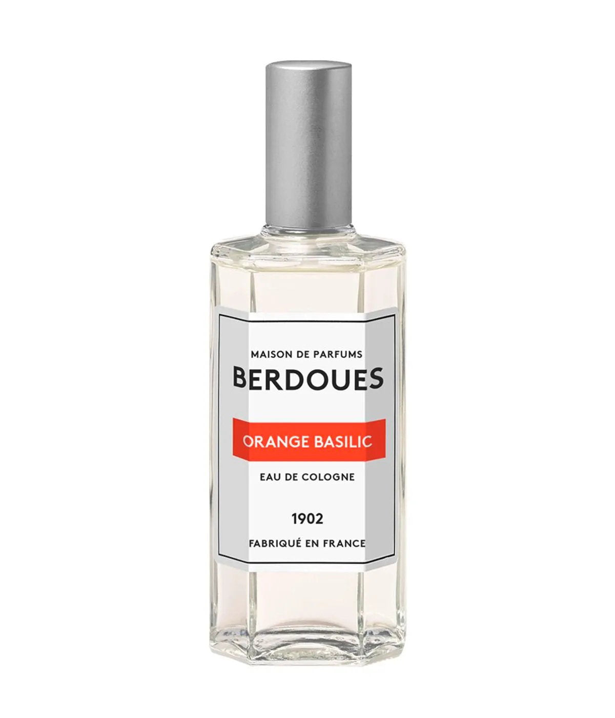 Parfums Berdoues, Orange Basilic, Eau de Cologne, Unisex, 125 ml