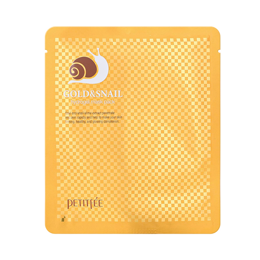 Petitfee, Gold & Snail, Glow Firming, Sheet Mask, For Face, 32 g
