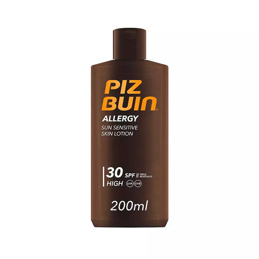 Piz Buin, Allergie, Protection Solaire, Lotion Solaire, SPF 30, UVA & UVB, 200 ml