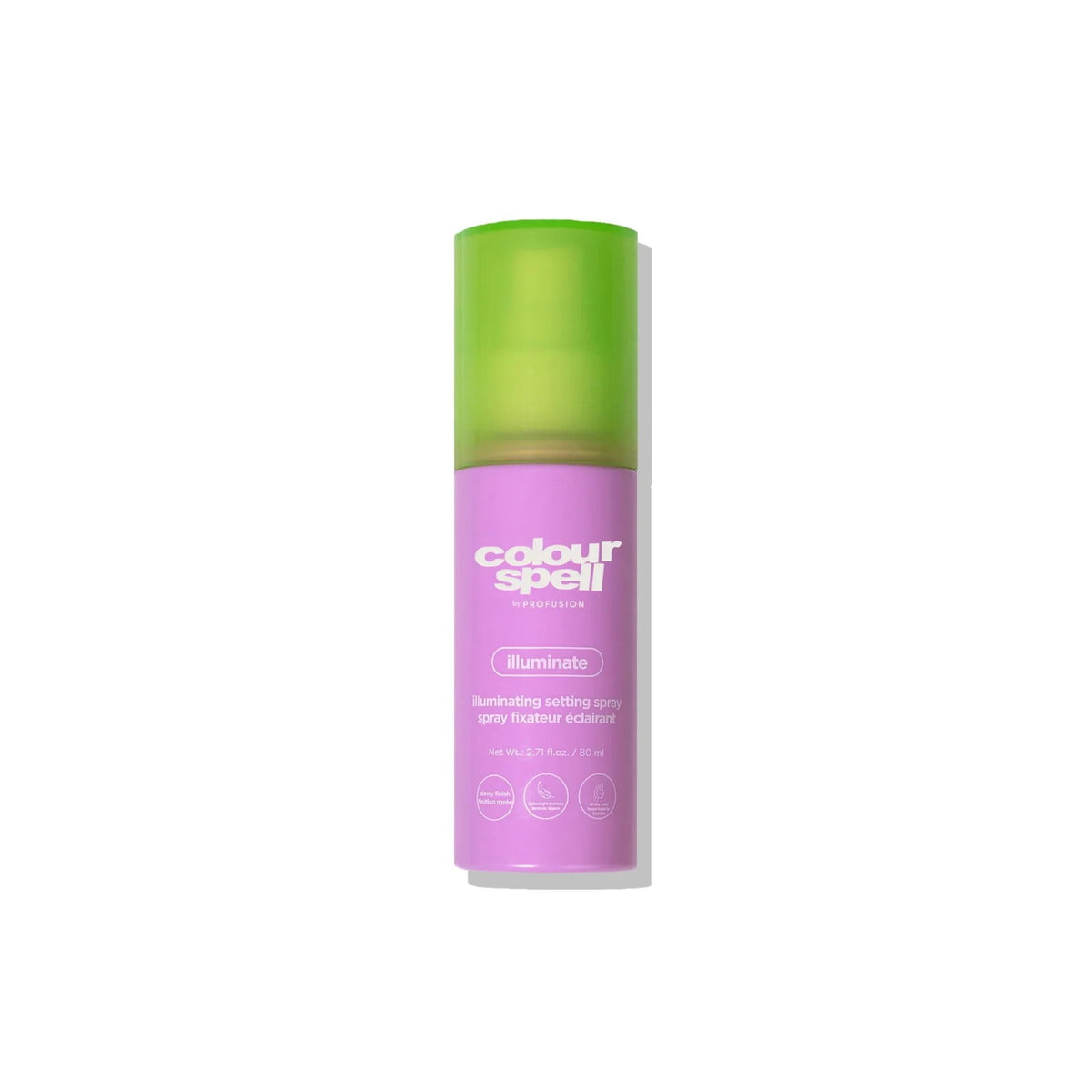 Profusion Cosmetics, Colour Spell, Illuminating, Make-up Fixierspray, 80 ml