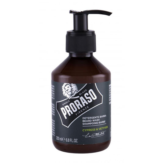 Proraso, Cypress & Vetyver, Bartshampoo, Reinigung, 200 ml