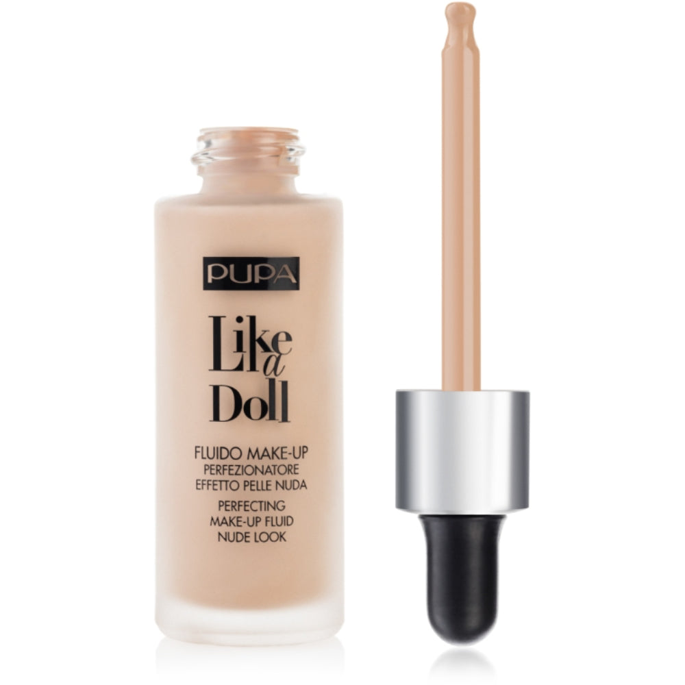 Pupa, Like A Doll, Flüssige Grundierung, 030, Natural Beige, 30 ml