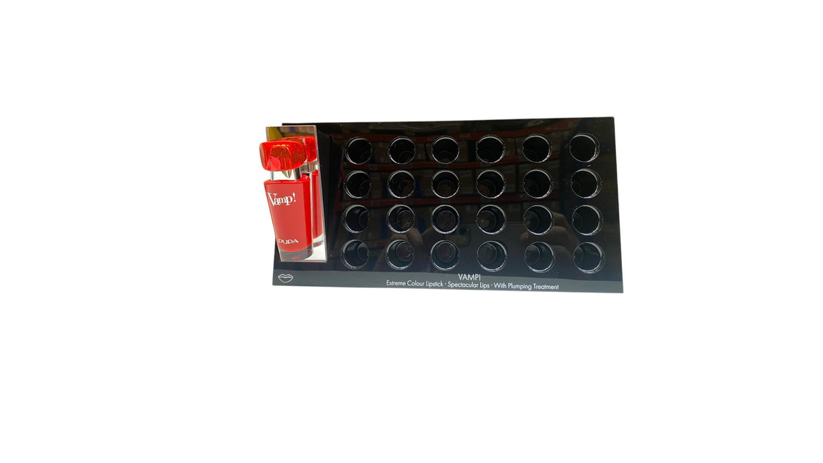 Pupa, Vamp!, Leeres Make-up-Display, Schwarz