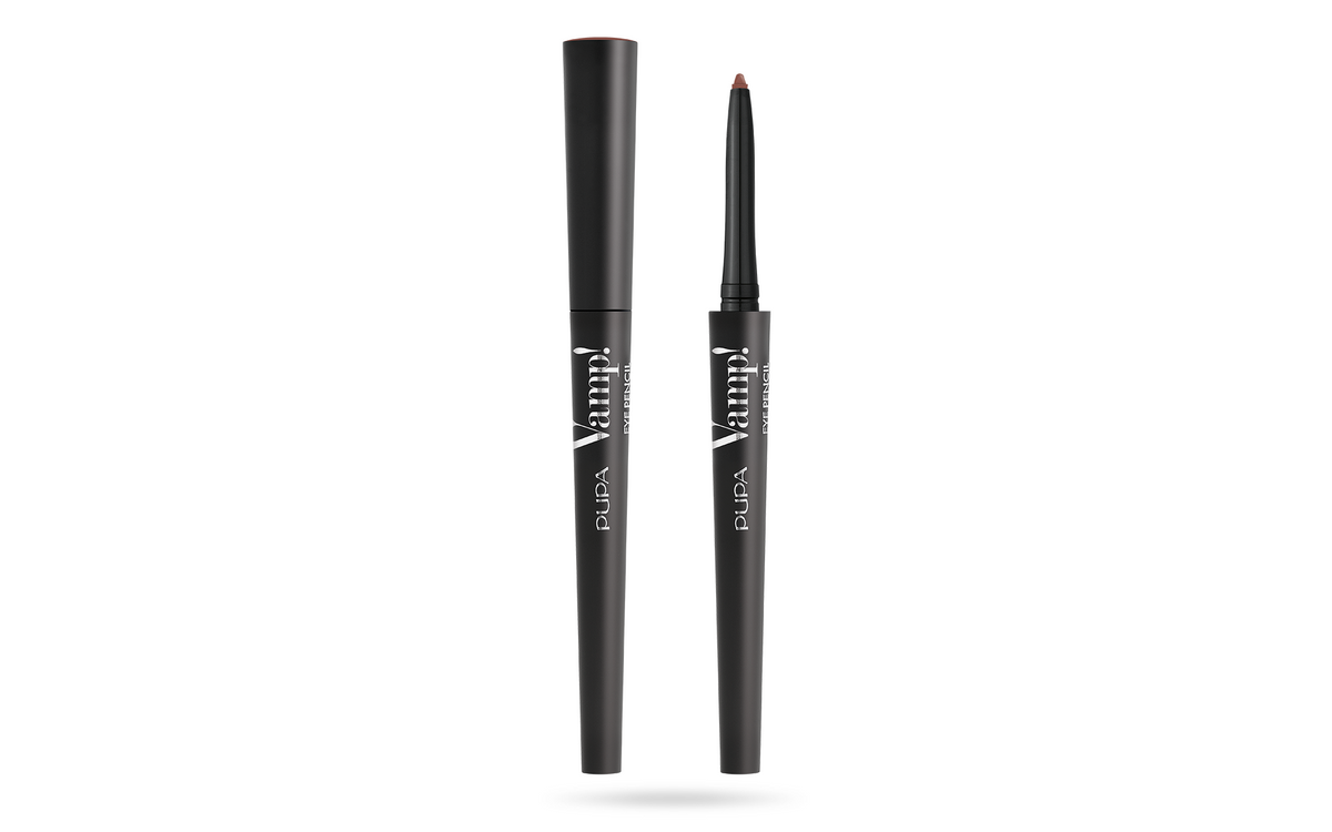 Pupa, Vamp!, frei von Parabenen, wasserfest, Kohl-Kajal-Eyeliner, 201, Hot Chestnut, 0,35 g