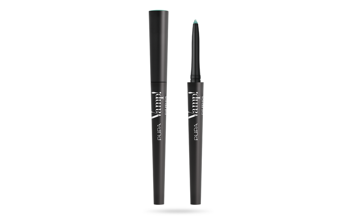 Pupa, Vamp!, frei von Parabenen, wasserfest, Kohl Kajal Eyeliner, 303, Mint Milk, 0,35 g