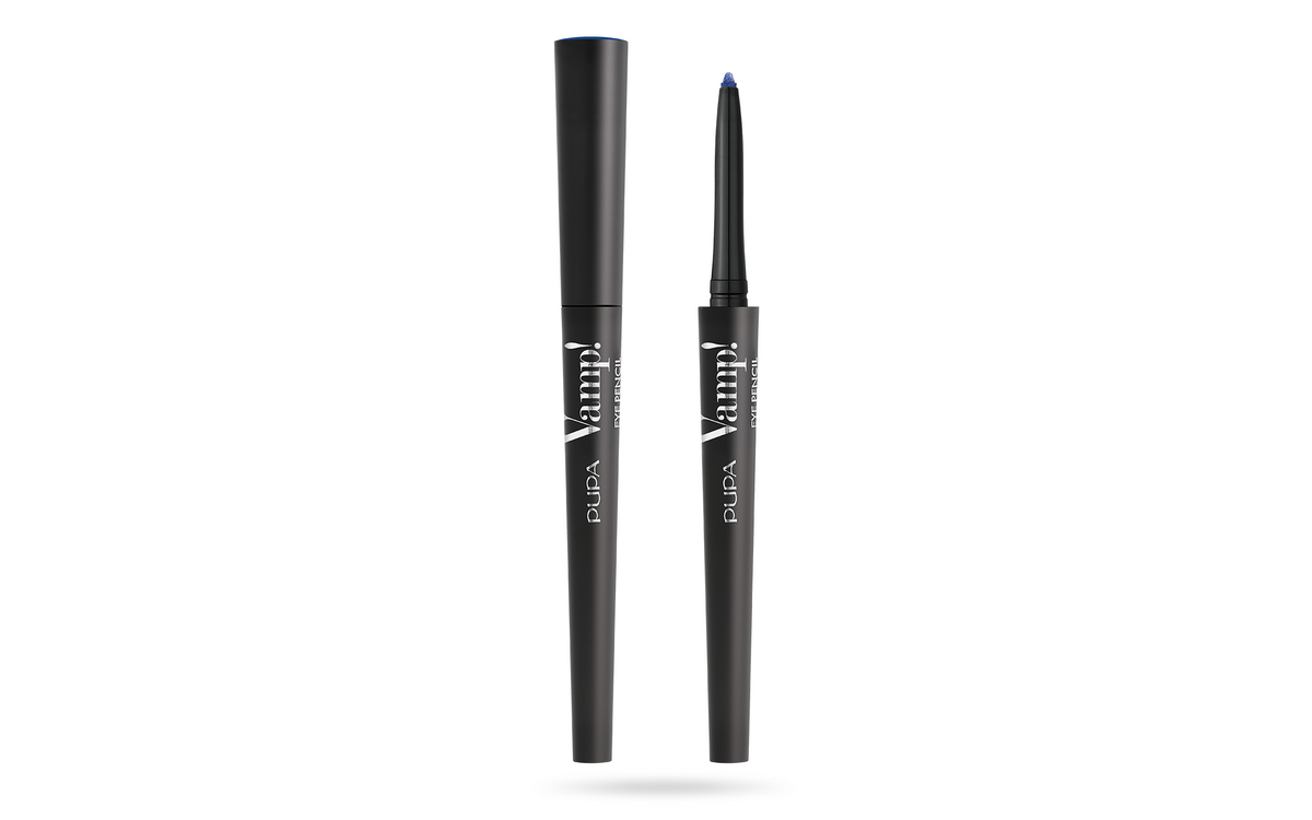 Pupa, Vamp!, frei von Parabenen, wasserfest, Kohl Kajal Eyeliner, 402, Seductive Sapphire, 0,35 g