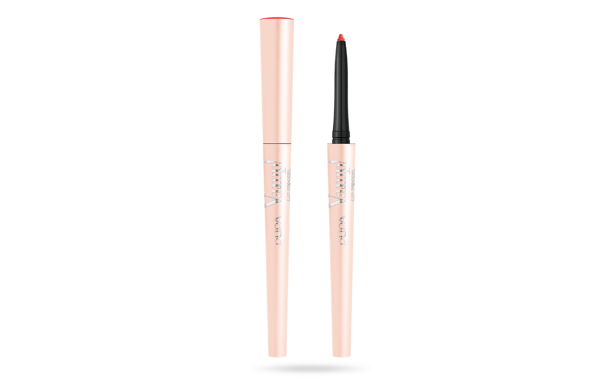 Pupa, Vamp!, frei von Parabenen, wasserfest, Lippenkonturenstift, 011, Iconic Red, 0,35 g