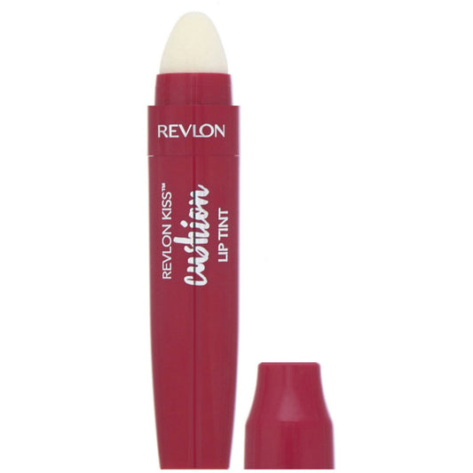 Revlon, Kiss Cushion, Hydratant, Baume à lèvres, 230, Naughty Mauve, 4,4 ml