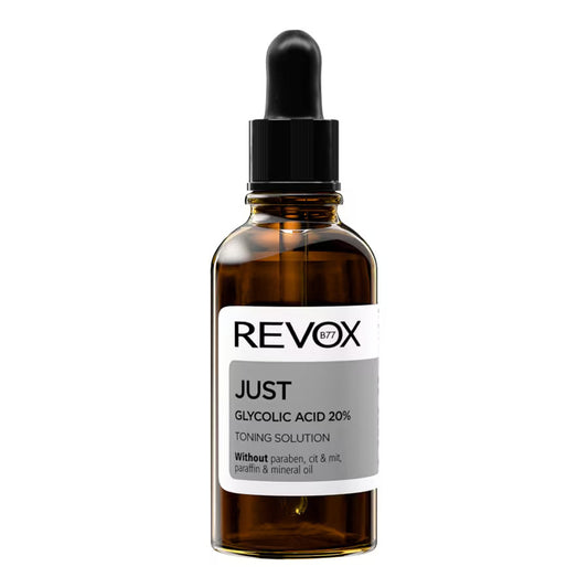 Revox B77, Just, Glycolic Acid 20%, Toning, Serum, For Face, 30 ml