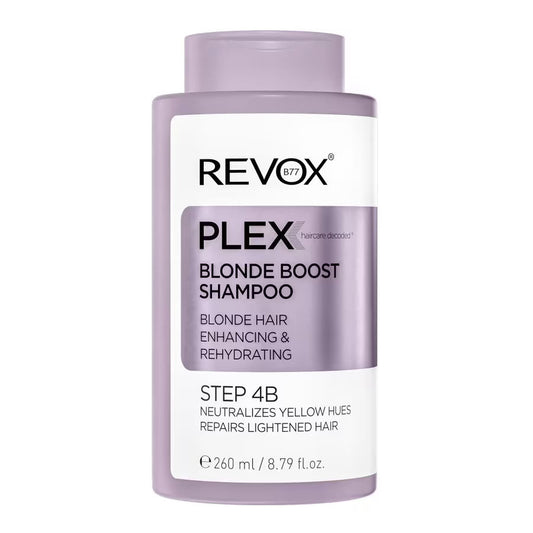 Revox B77, Plex Step 4B, Haarshampoo, zur Neutralisierung von Gelbtönen, 260 ml