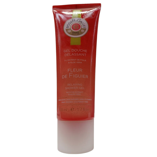 Roger & Gallet, Fleur De Figuier, Entspannendes Duschgel, Für alle Hauttypen, 50 ml