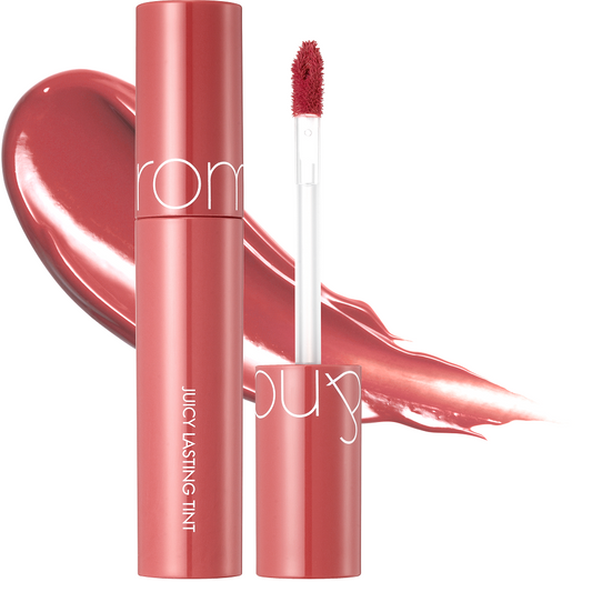 Rom&nd, Juicy Lasting Tint, Flüssiger Lippenstift, 11, Pink Pumpkin, 5,5 ml